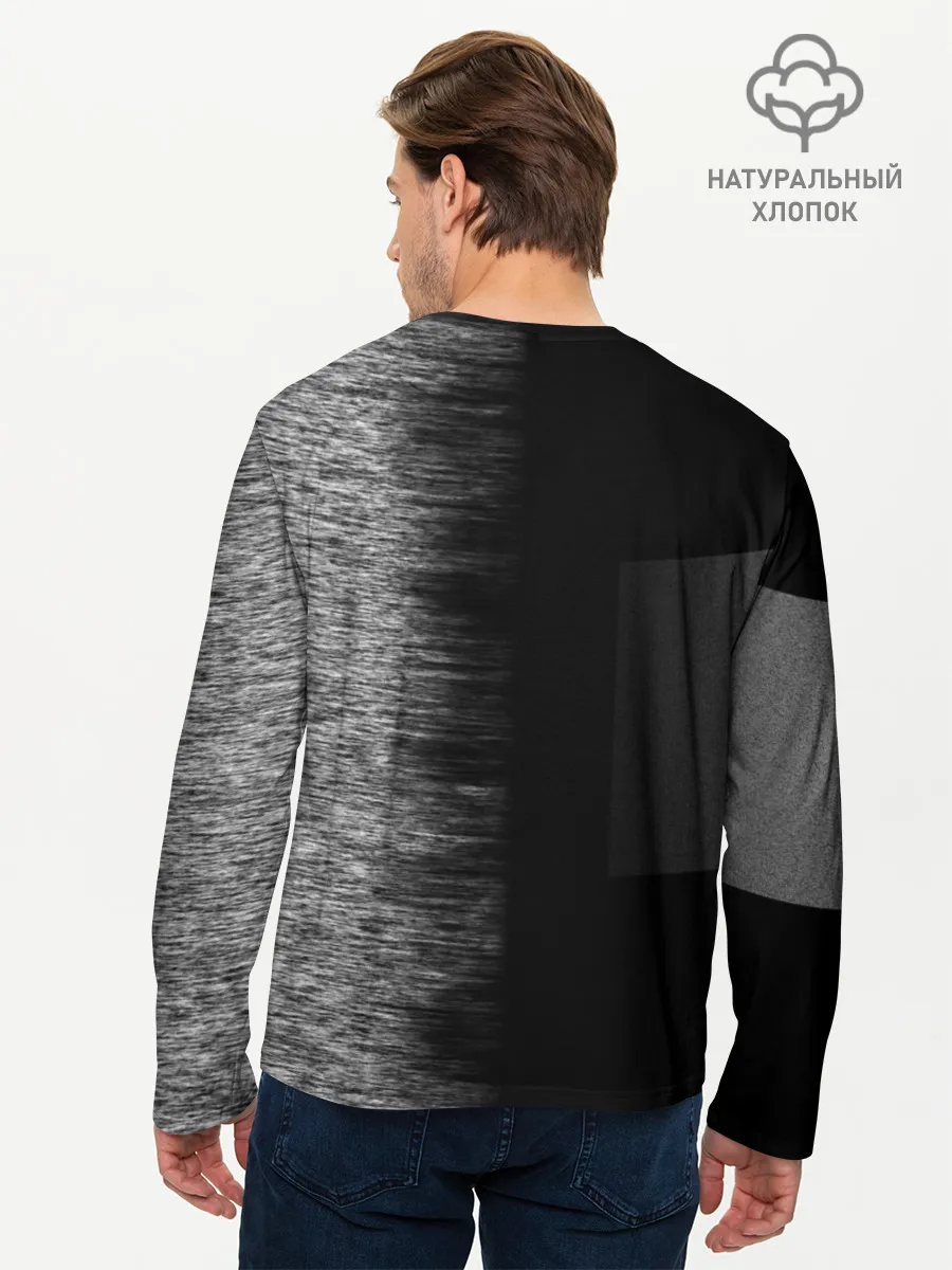 Мужской лонгслив базовый / Россия