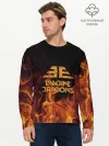 Мужской лонгслив базовый / Imagine Dragons