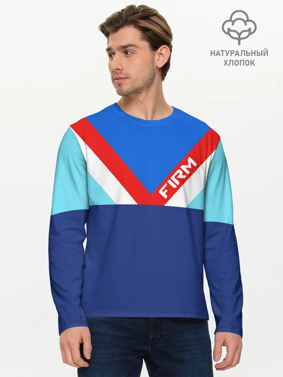 Мужской лонгслив базовый / Стиль 90 х