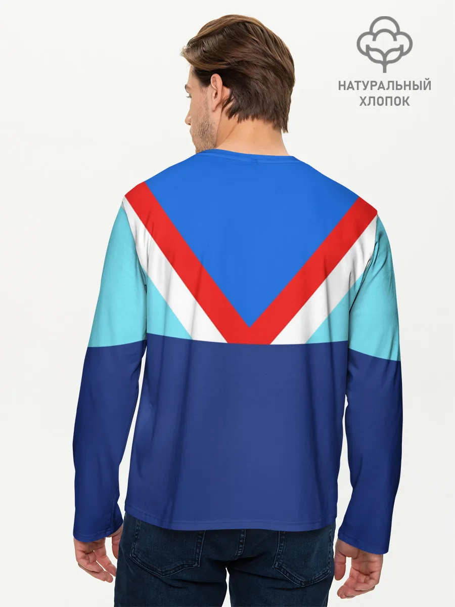 Мужской лонгслив базовый / Стиль 90 х