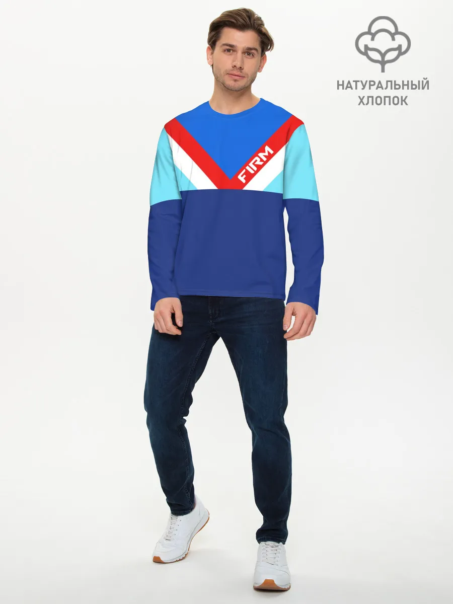 Мужской лонгслив базовый / Стиль 90 х