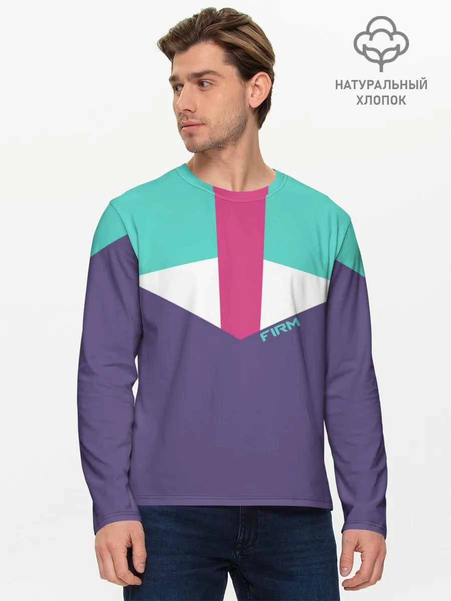 Мужской лонгслив базовый / Стиль 90 х