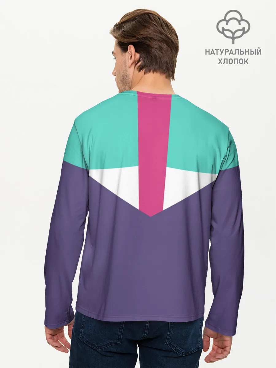 Мужской лонгслив базовый / Стиль 90 х