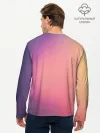 Мужской лонгслив базовый / CsGo Градиент