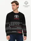 Мужской лонгслив базовый / Toyota 1