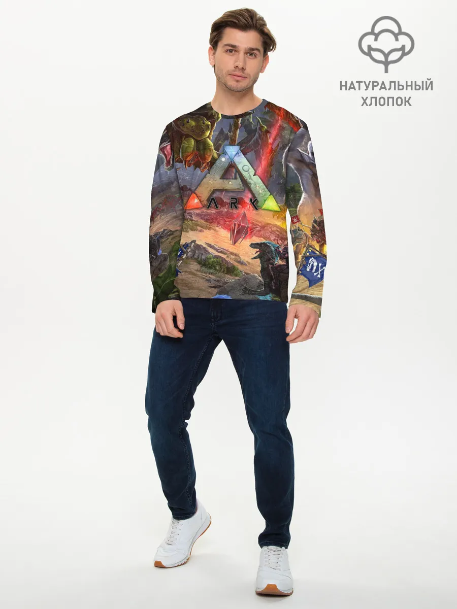 Мужской лонгслив базовый / Ark: Survival Evolved