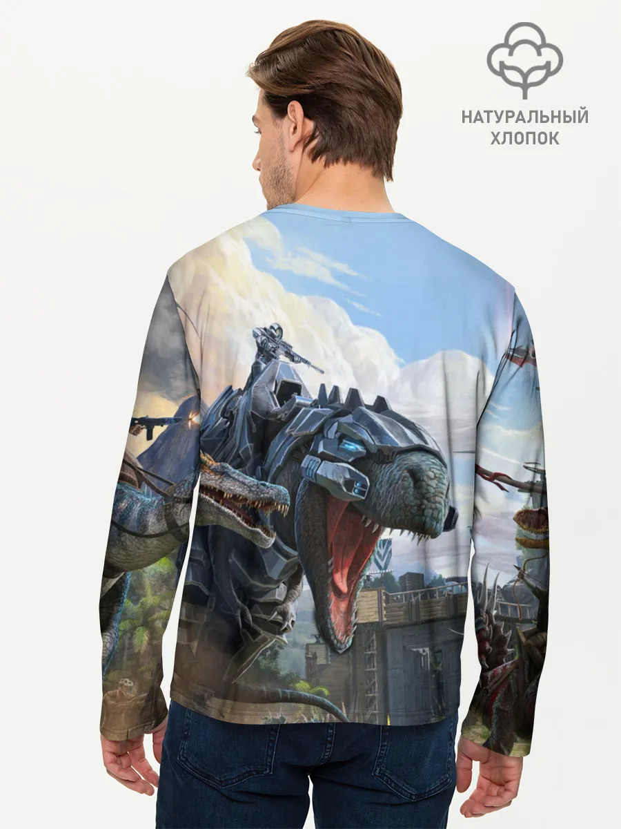 Мужской лонгслив базовый / Ark Survival Evolved