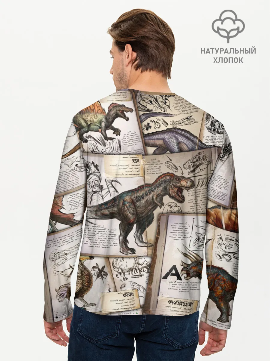 Мужской лонгслив базовый / Ark Survival Evolved