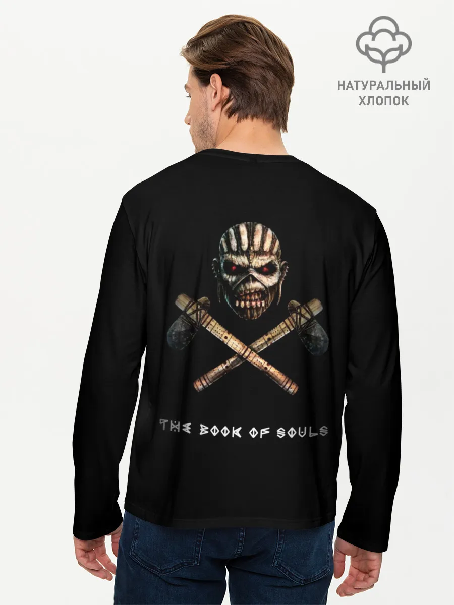 Мужской лонгслив базовый / Iron Maden. The Book of Souls