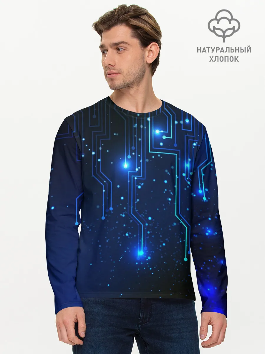 Мужской лонгслив базовый / Схемы