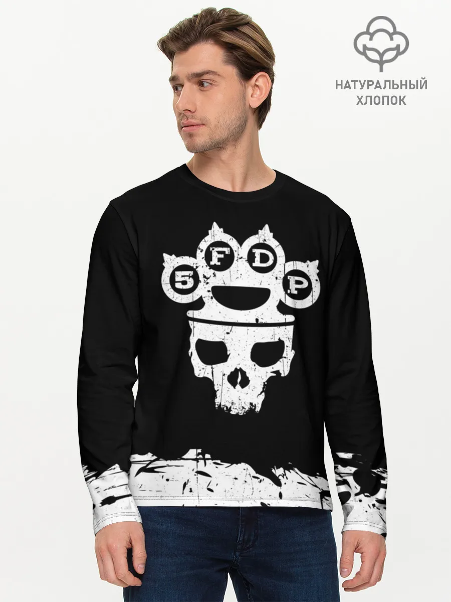 Мужской лонгслив базовый / Five Finger Death Punch