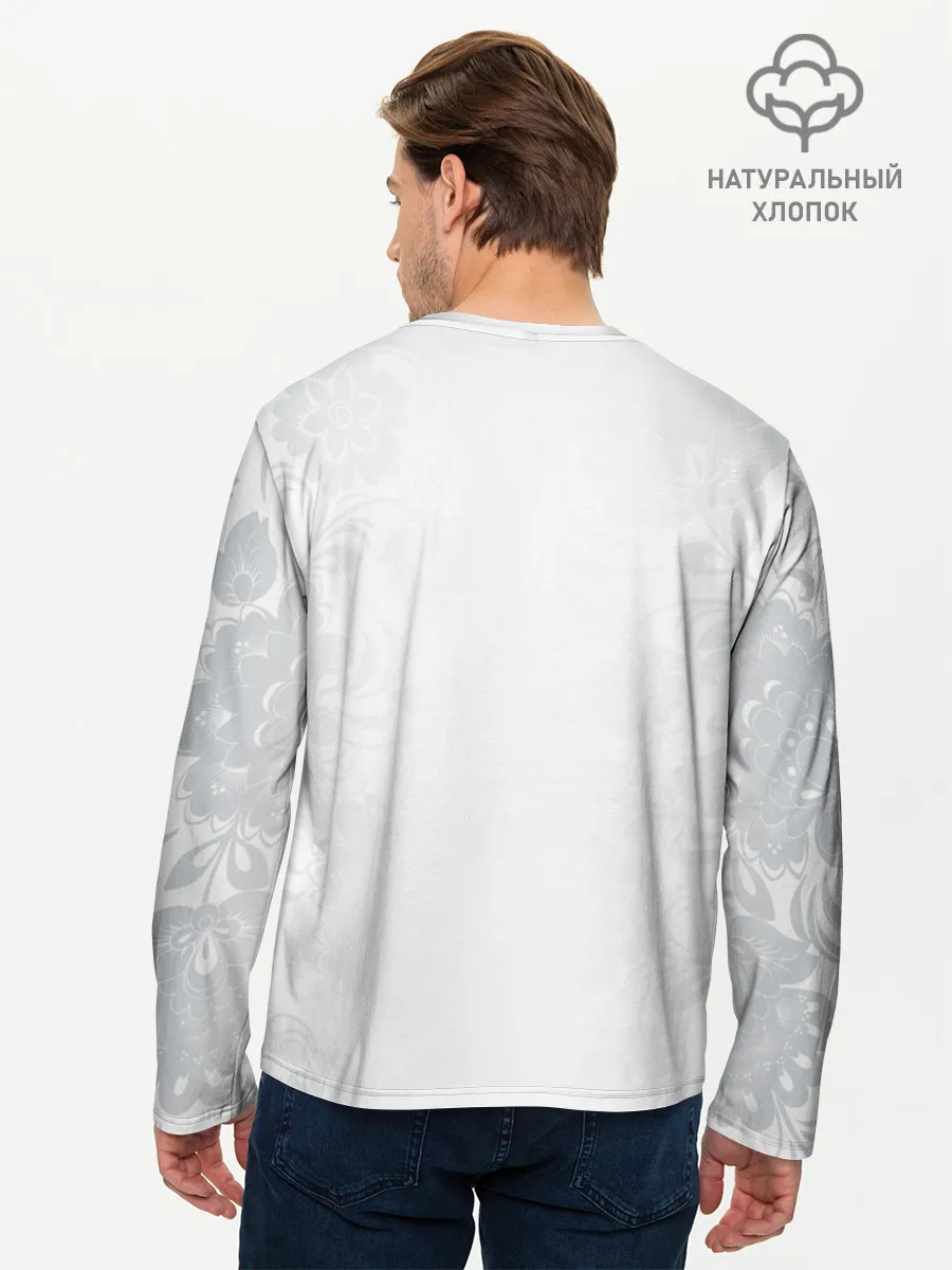 Мужской лонгслив базовый / Россия