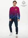 Мужской лонгслив базовый / FC BARCA SPORT