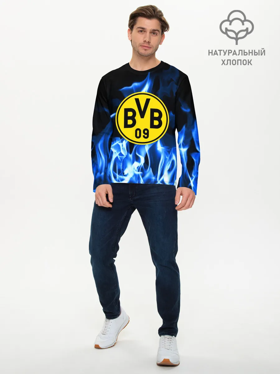 Мужской лонгслив базовый / BORUSSIA