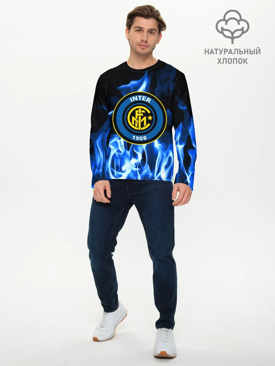 Мужской лонгслив базовый / INTER