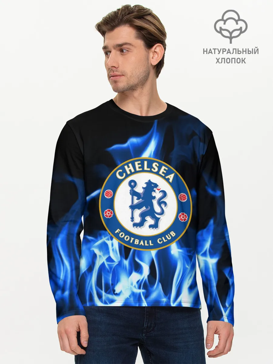 Мужской лонгслив базовый / CHELSEA