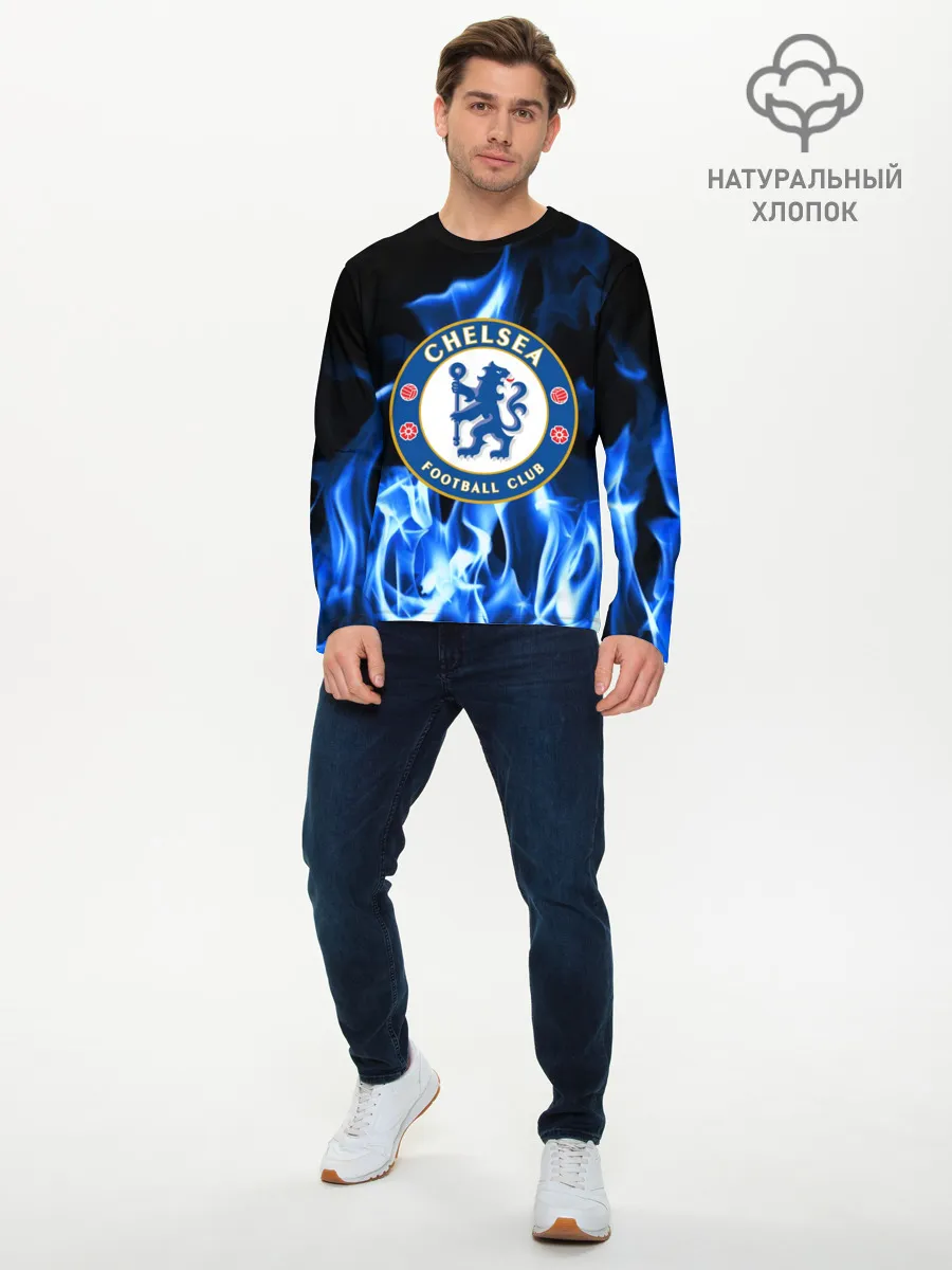 Мужской лонгслив базовый / CHELSEA