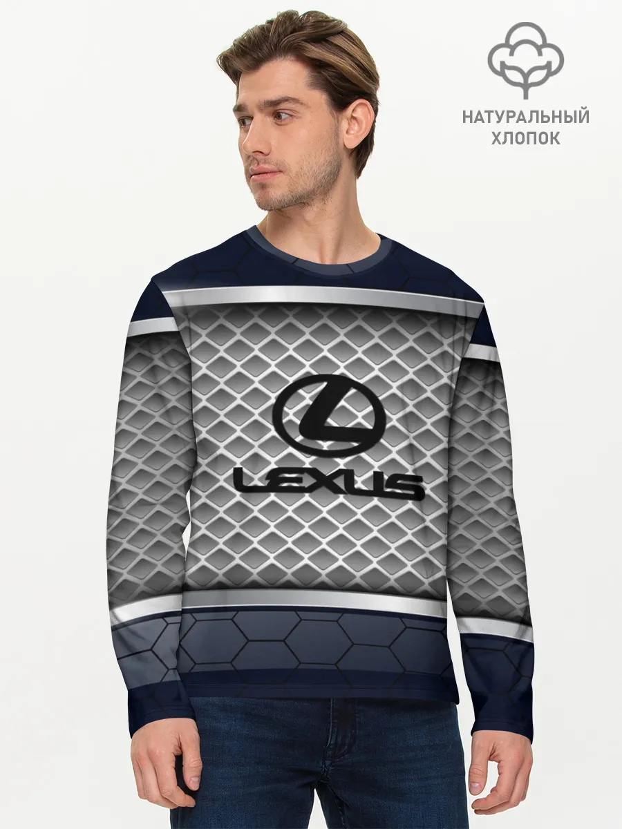Мужской лонгслив базовый / LEXUS SPORT