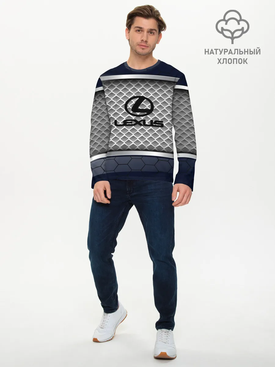 Мужской лонгслив базовый / LEXUS SPORT