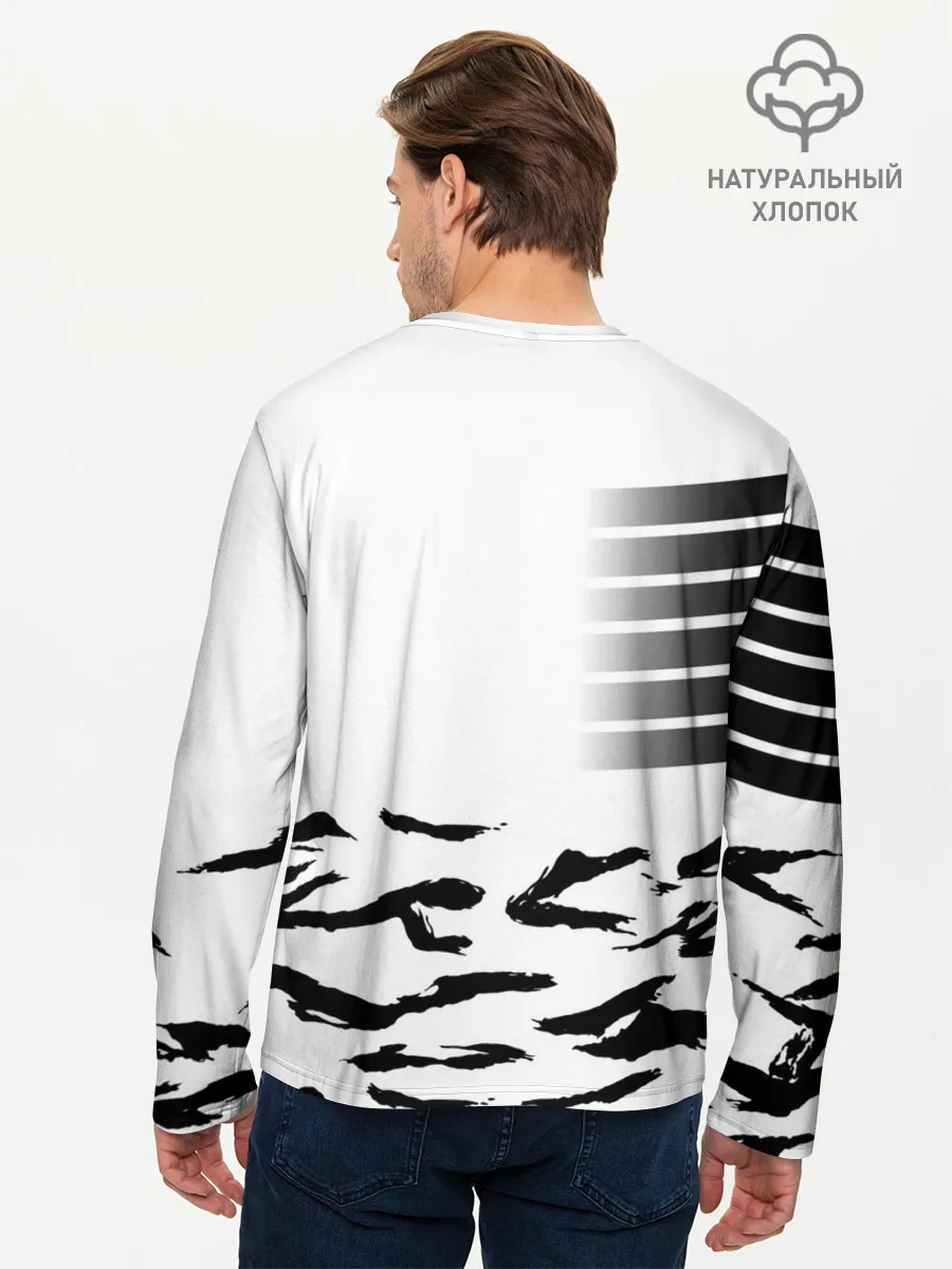 Мужской лонгслив базовый / Россия