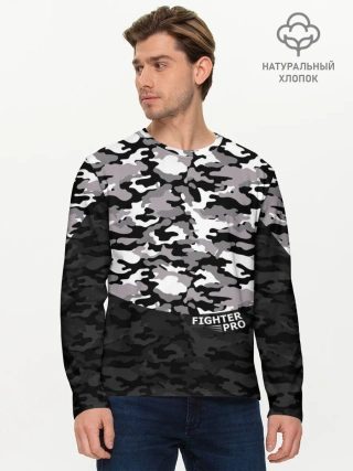 Мужской лонгслив базовый / Fighter PRO