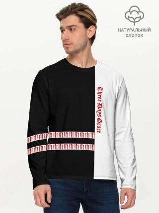 Мужской лонгслив базовый / Three Days Grace