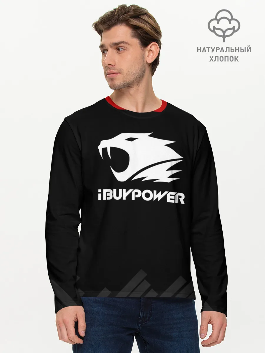 Мужской лонгслив базовый / iBuyPower | The Form