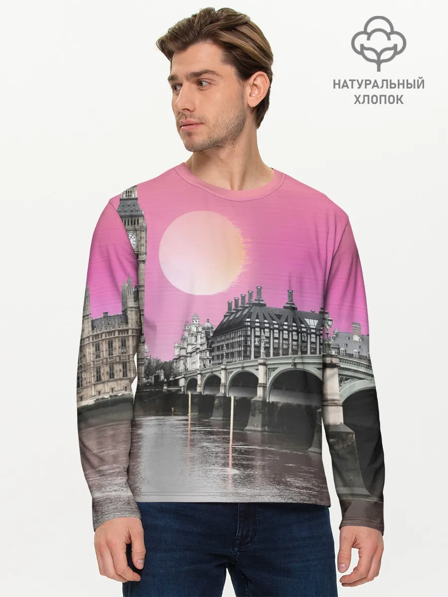 Мужской лонгслив базовый / UK