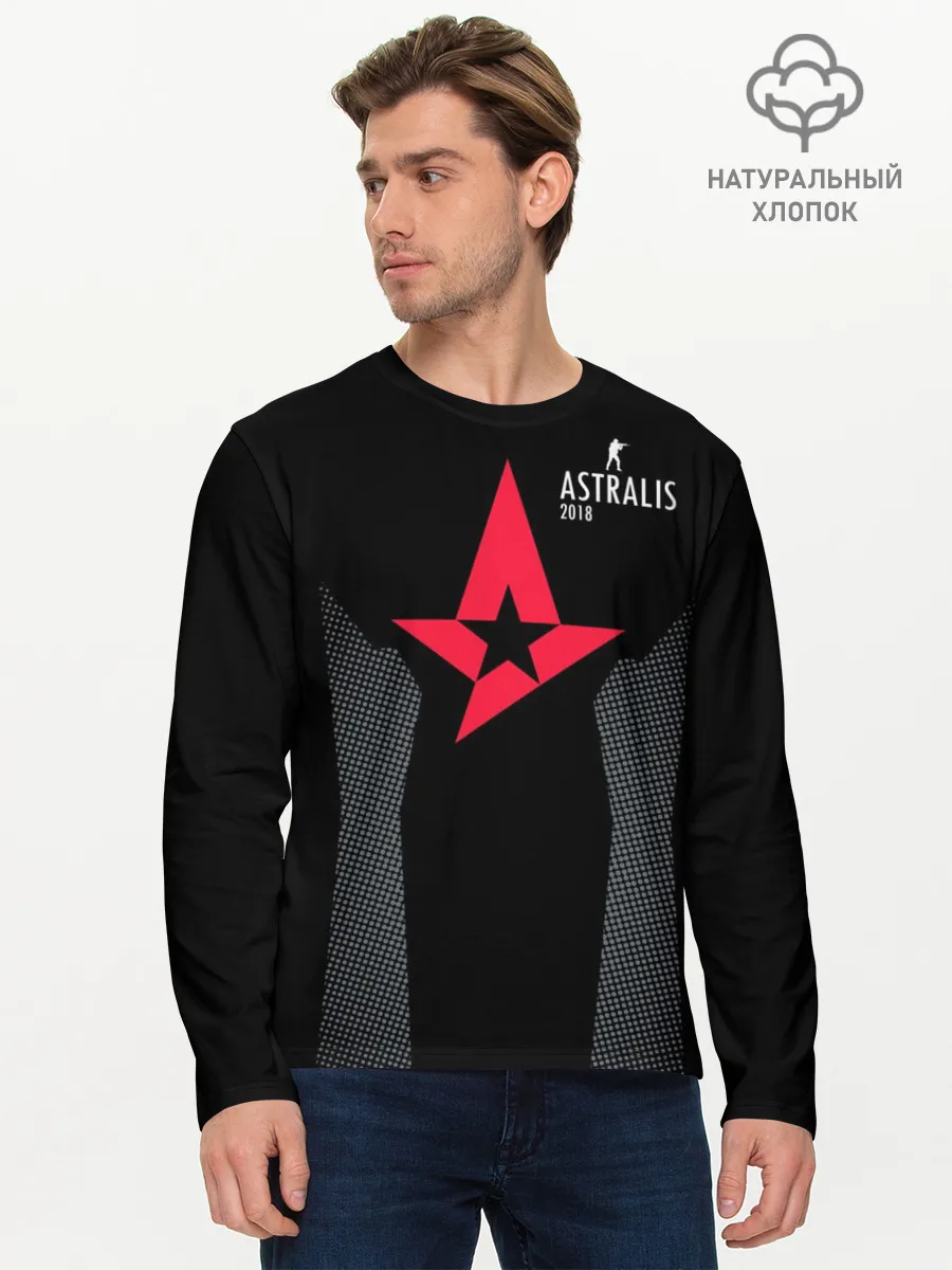 Мужской лонгслив базовый / Astalis - The Form