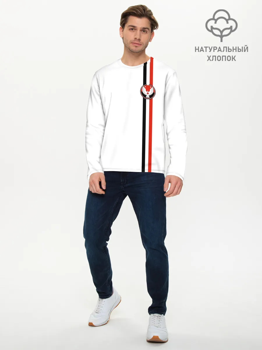 Мужской лонгслив базовый / Удмуртская республика