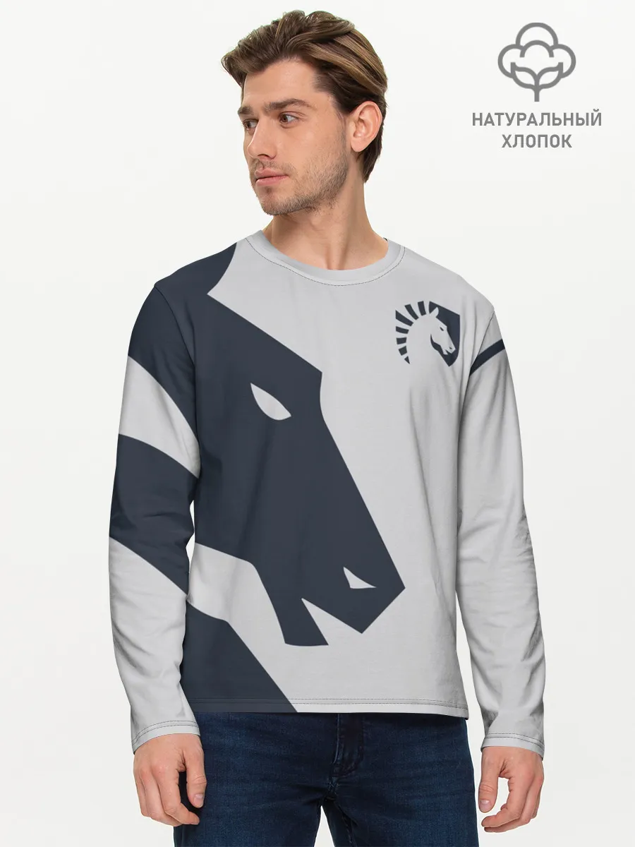 Мужской лонгслив базовый / Liquid - The Form