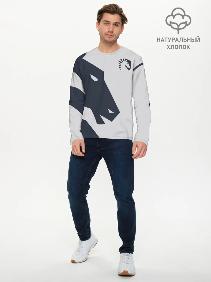 Мужской лонгслив базовый / Liquid - The Form