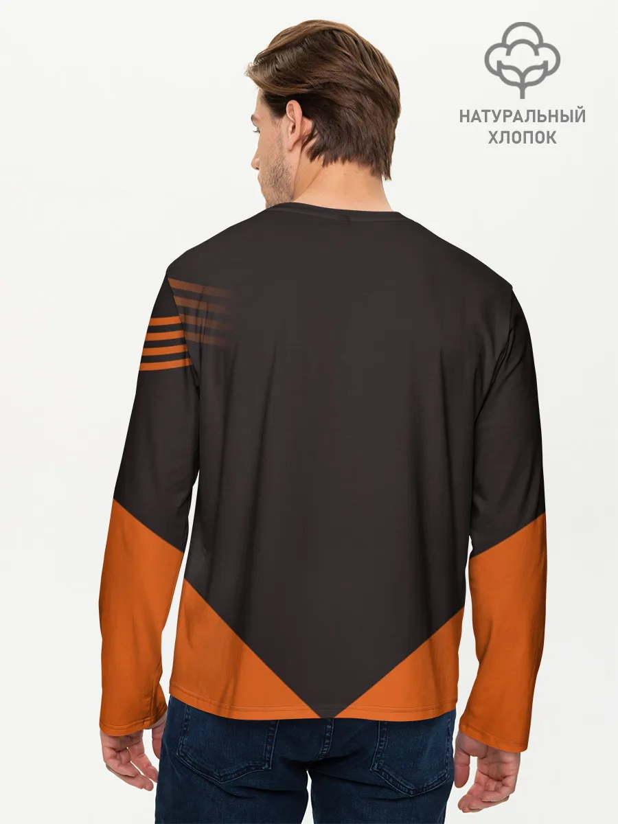 Мужской лонгслив базовый / Баскетбол