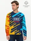 Мужской лонгслив базовый / AUDI.