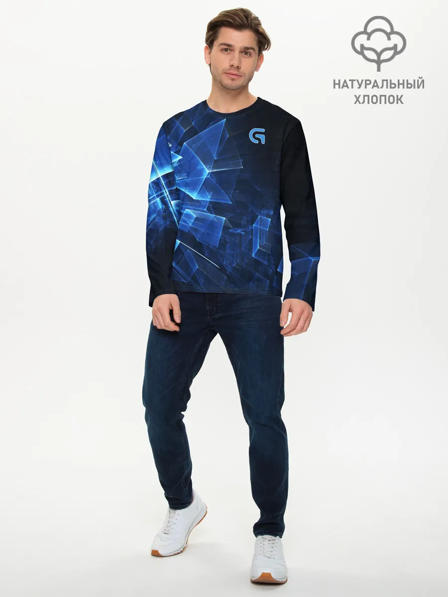 Мужской лонгслив базовый / GEOMETRY.