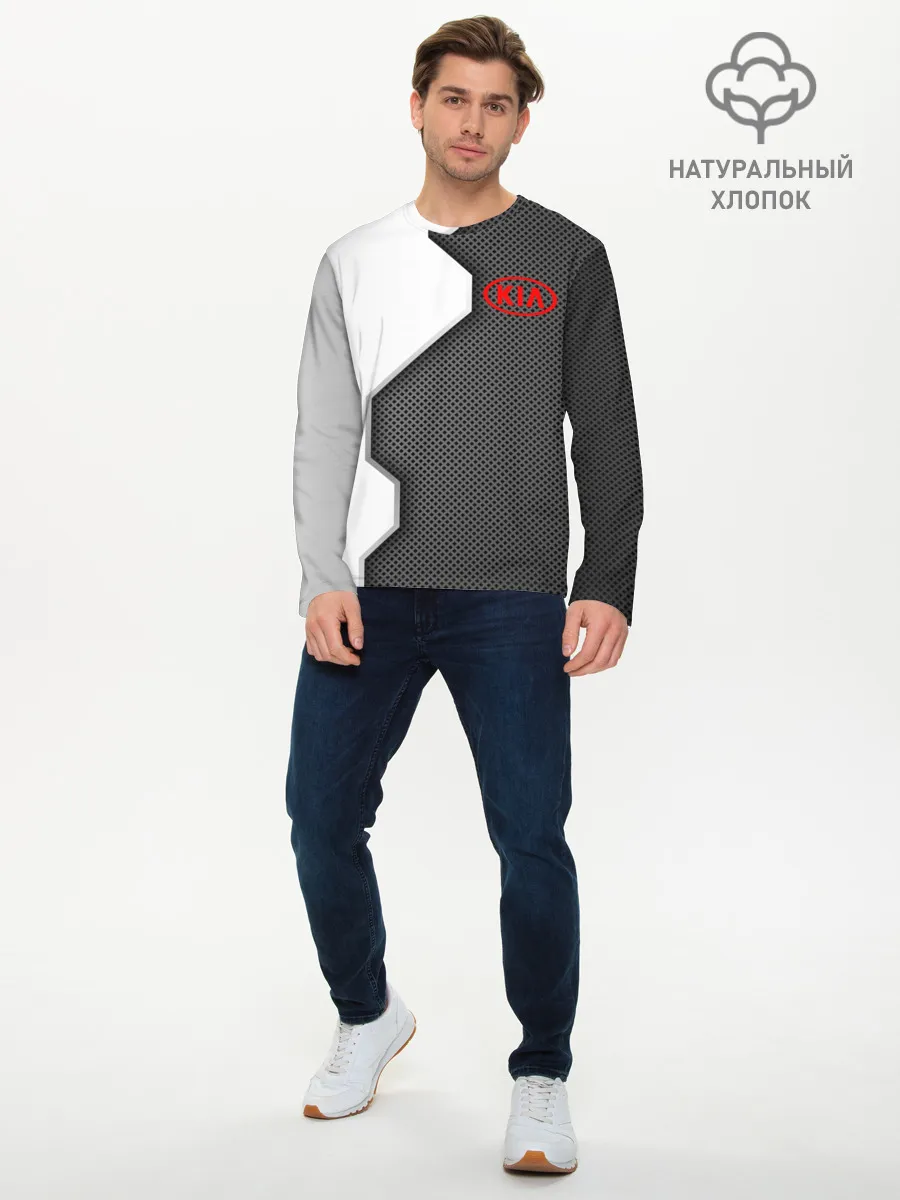 Мужской лонгслив базовый / Kia sport uniform auto