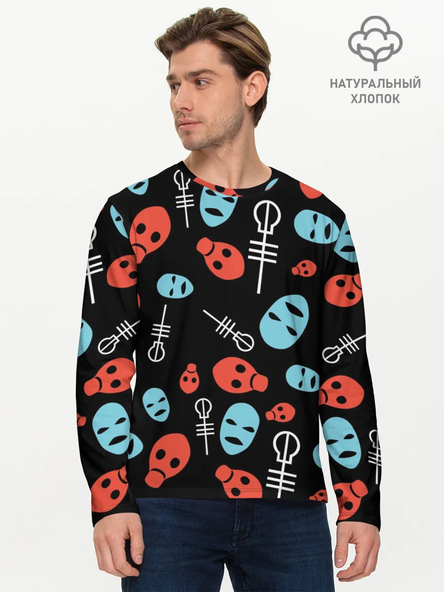 Мужской лонгслив базовый / Twenty One Pilots