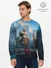 Мужской лонгслив базовый / God of War