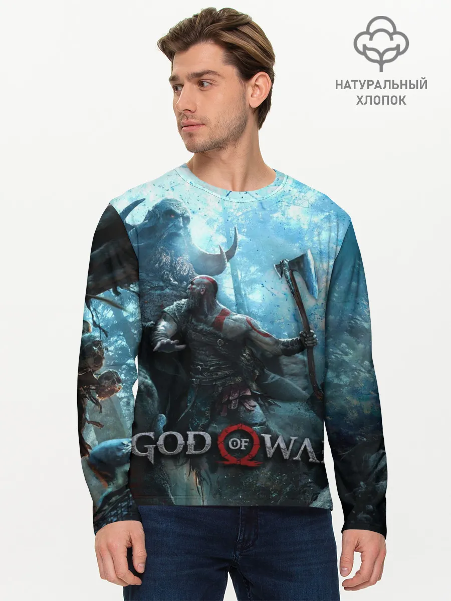 Мужской лонгслив базовый / Kratos