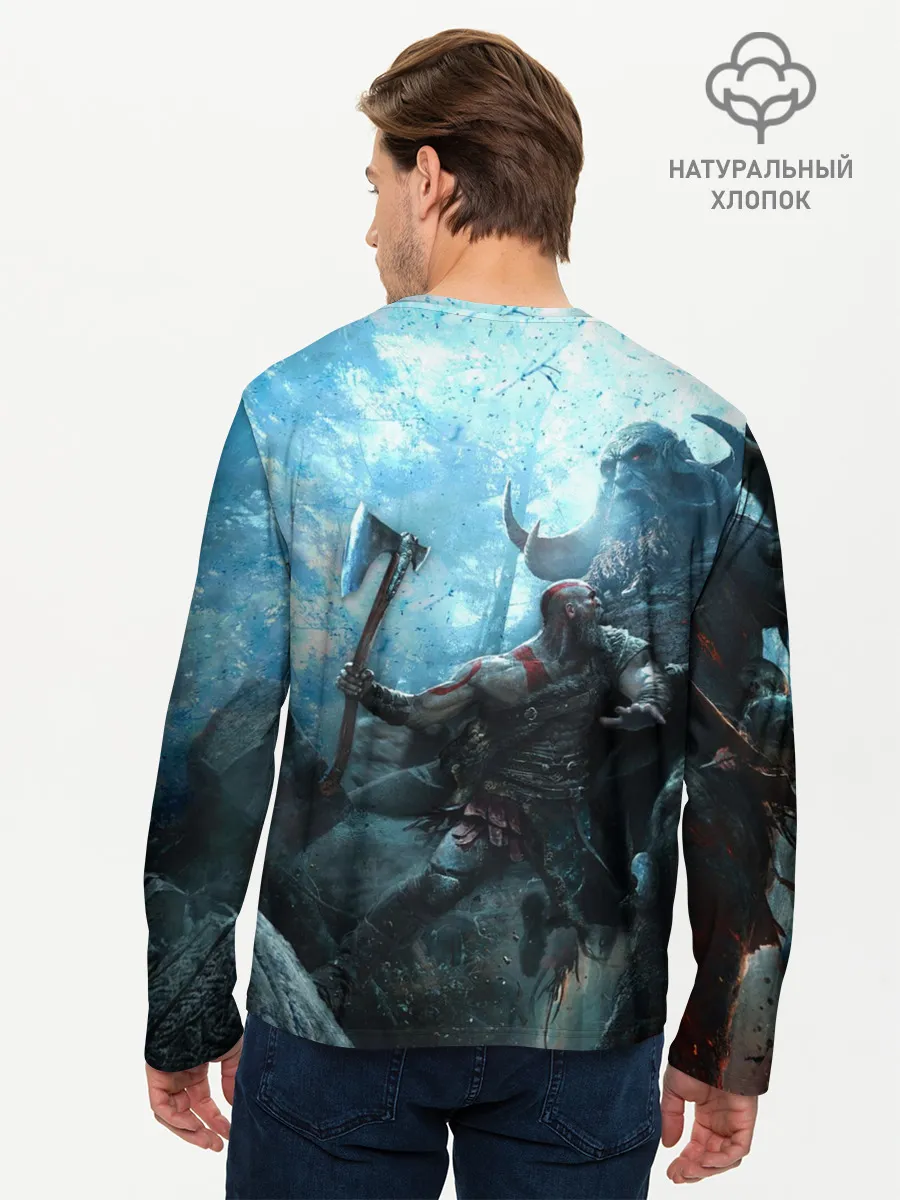 Мужской лонгслив базовый / Kratos