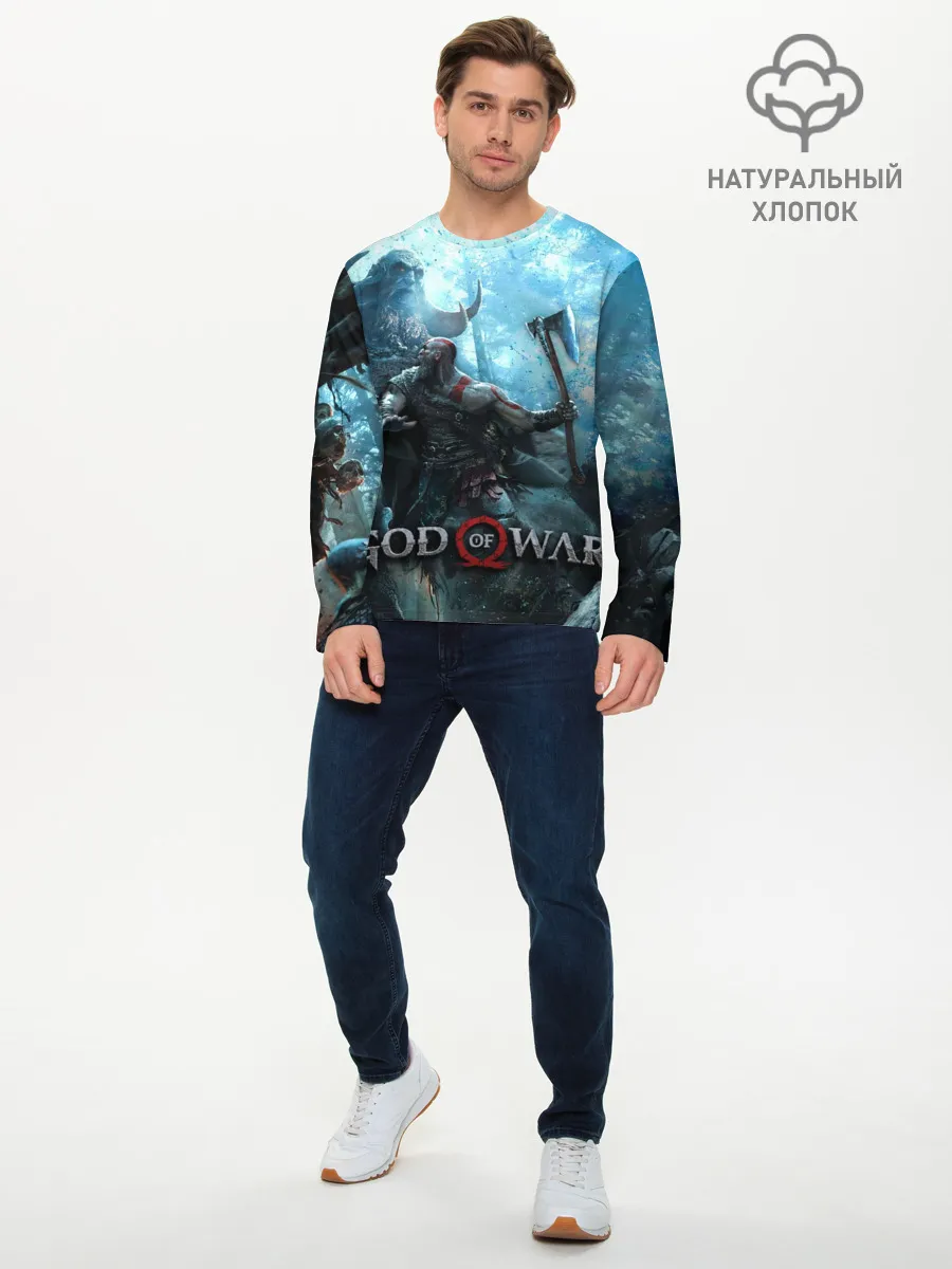 Мужской лонгслив базовый / Kratos