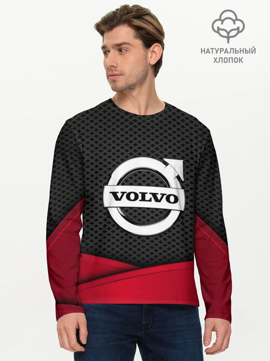 Мужской лонгслив базовый / VOLVO