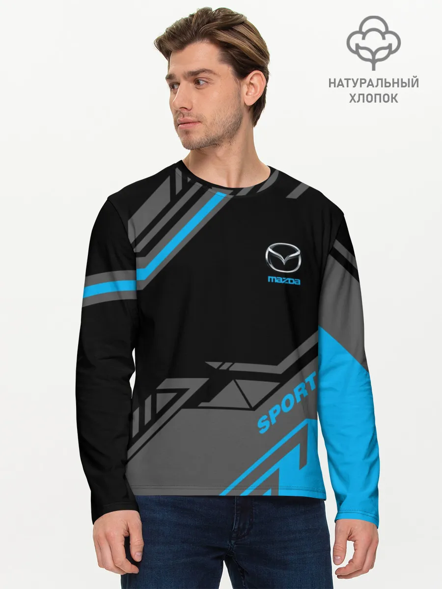 Мужской лонгслив базовый / MAZDA SPORT