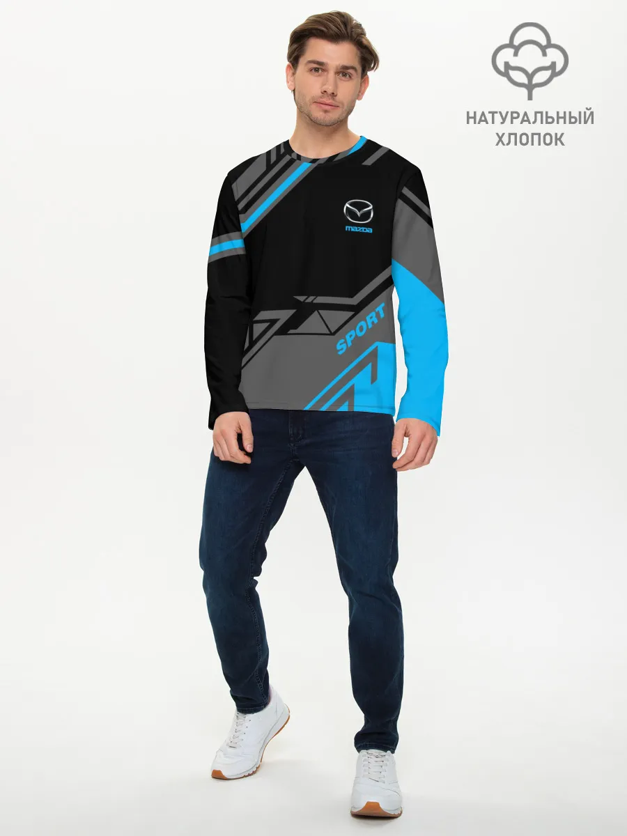 Мужской лонгслив базовый / MAZDA SPORT