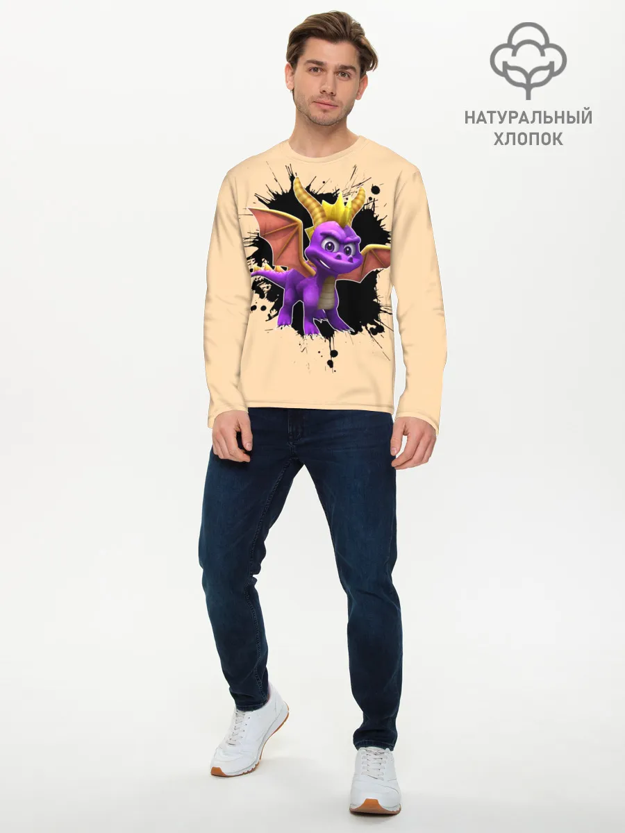 Мужской лонгслив базовый / Spyro