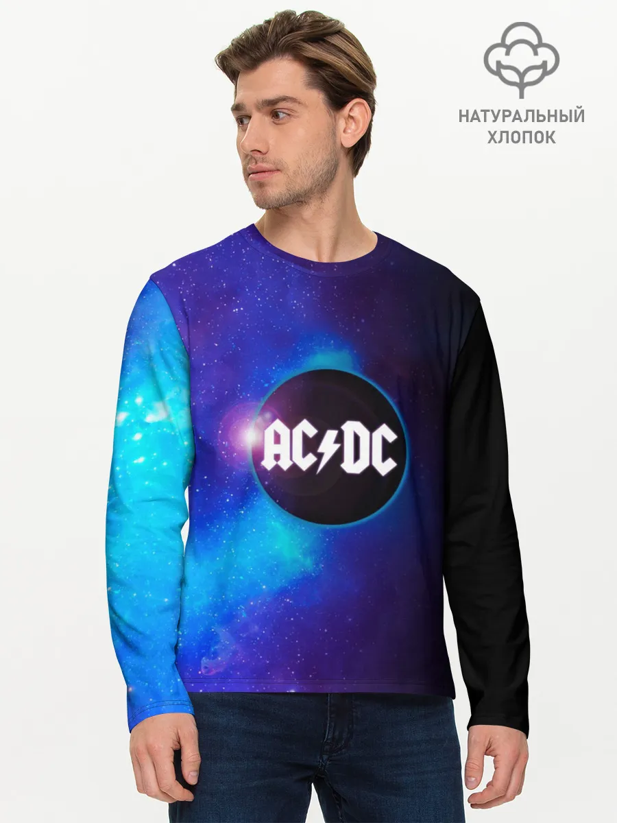Мужской лонгслив базовый / ACDC