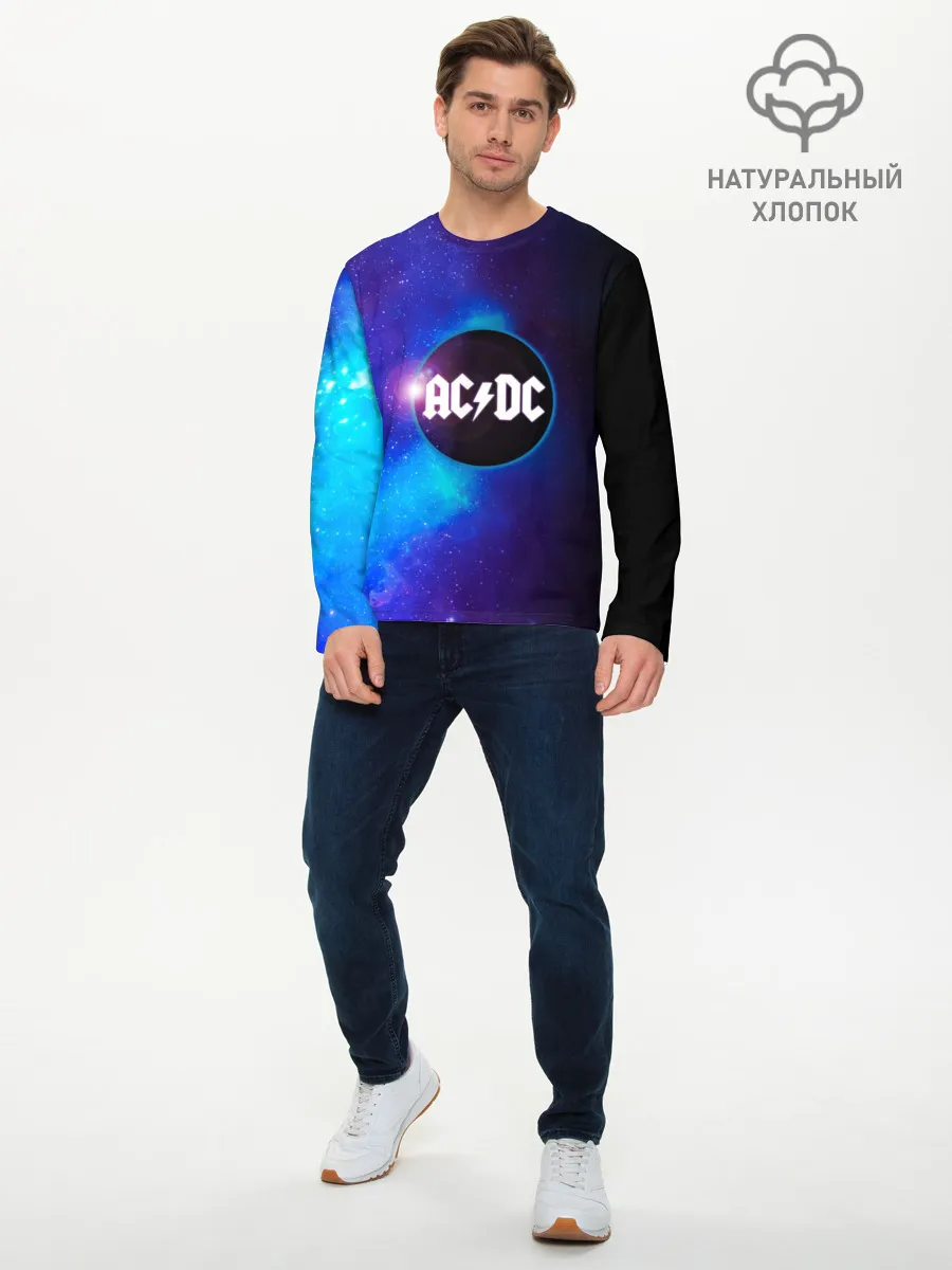 Мужской лонгслив базовый / ACDC