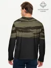 Мужской лонгслив базовый / Камуфляж пограничник