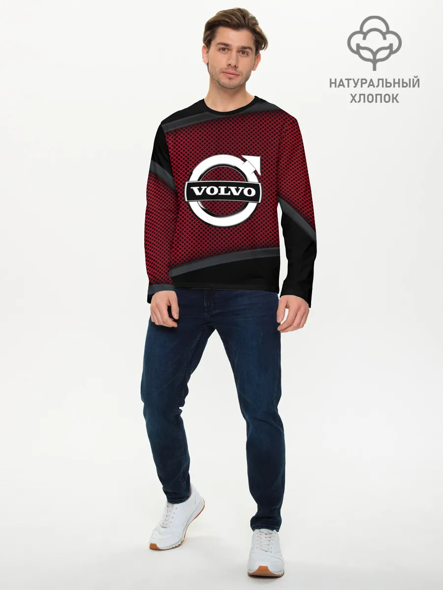 Мужской лонгслив базовый / VOLVO SPORT
