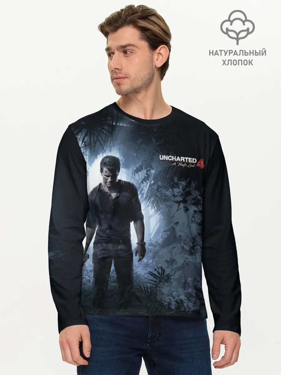 Мужской лонгслив базовый / Drake in jungle